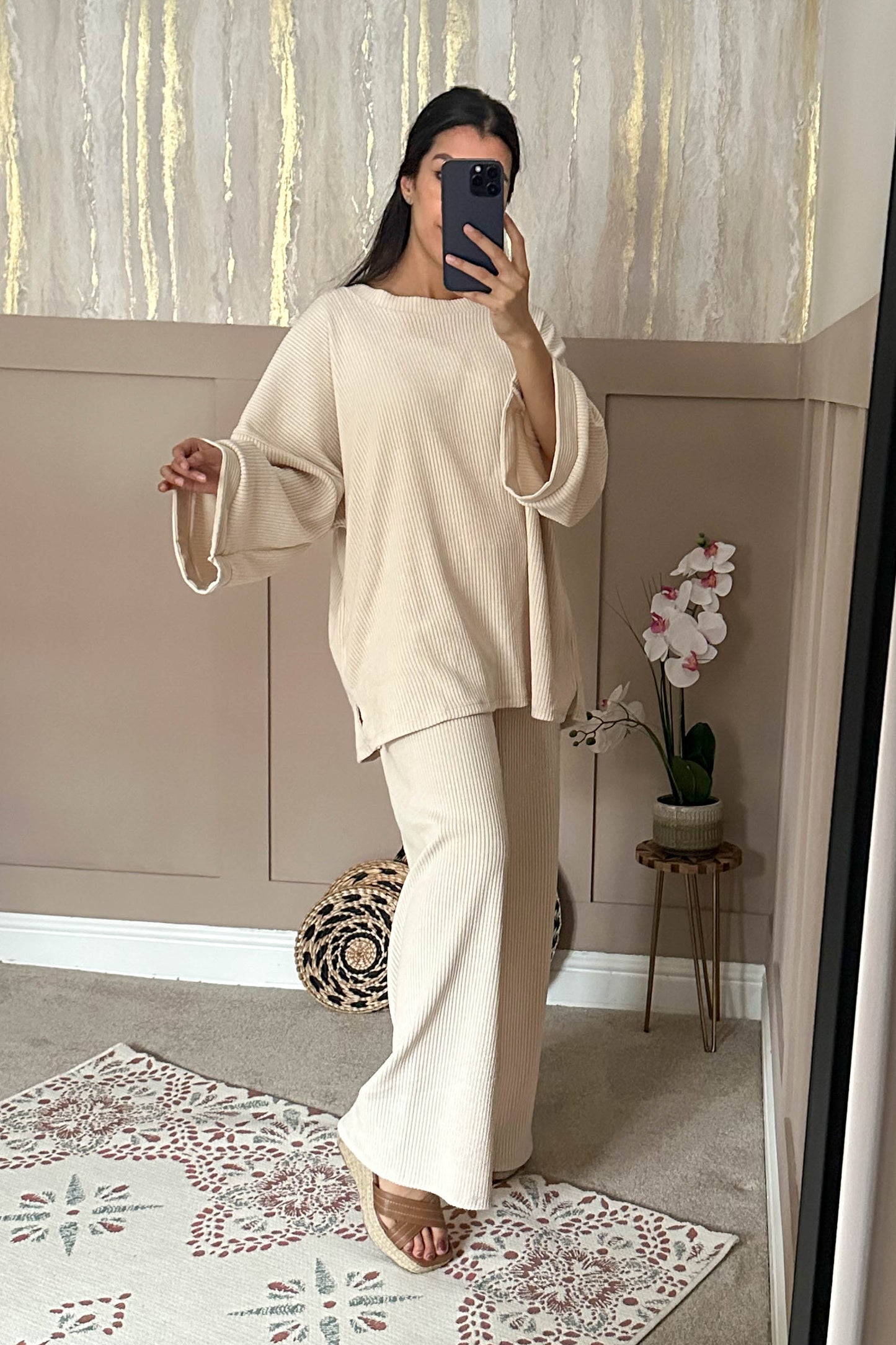 Olivia Co-ord- Oat