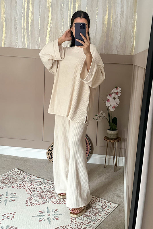 Olivia Co-ord- Oat