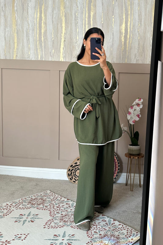 Hana Co-ord - Khaki