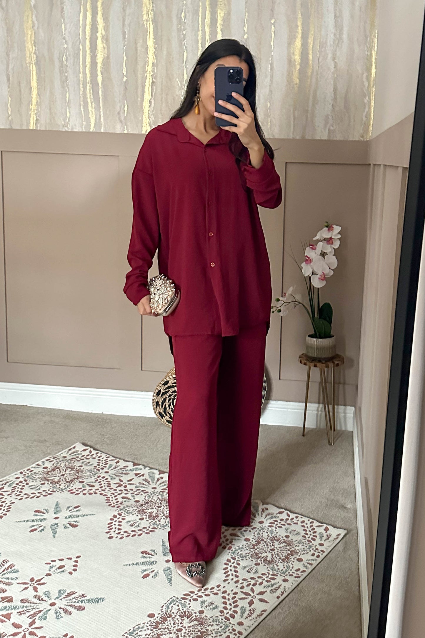 Ayla Co-ord - Ruby Red