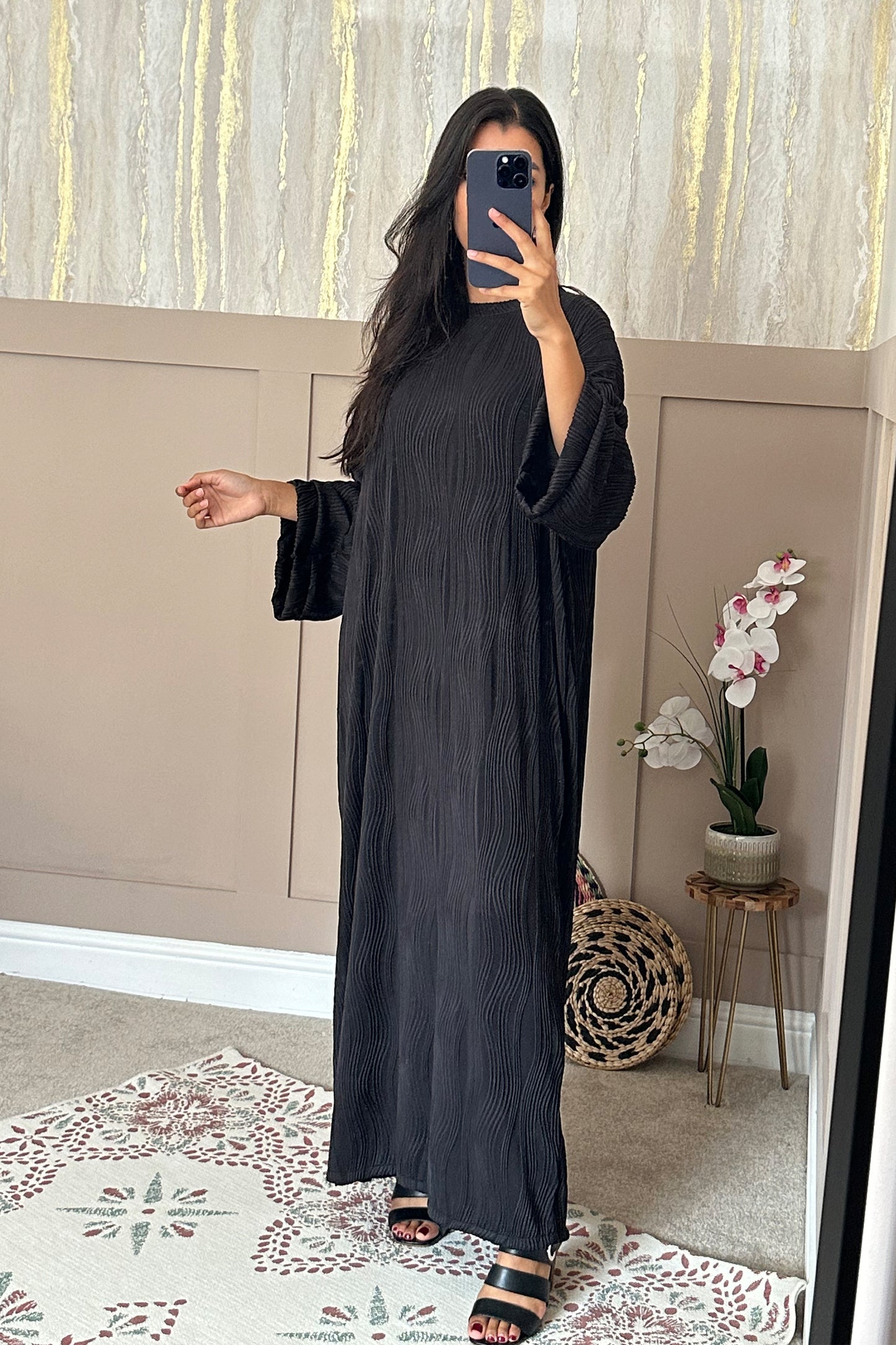 Isla Maxi Dress - Black