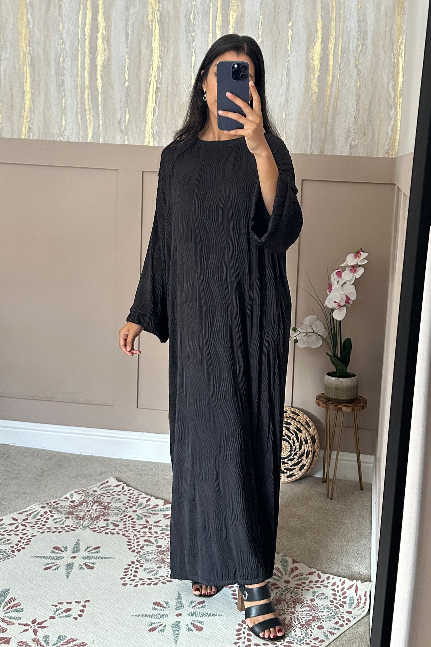 Isla Maxi Dress - Black