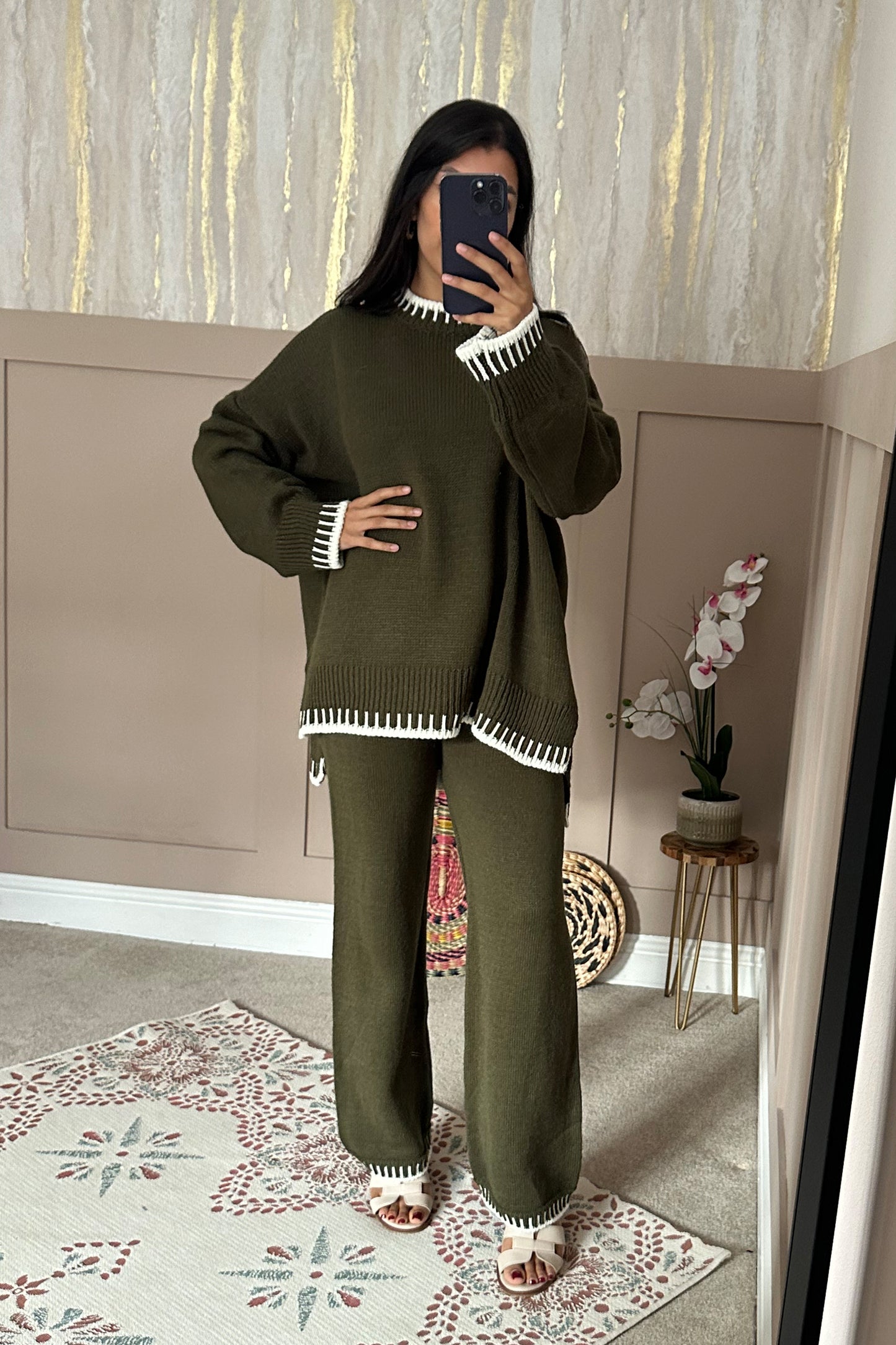 Lola Co-ord - Khaki