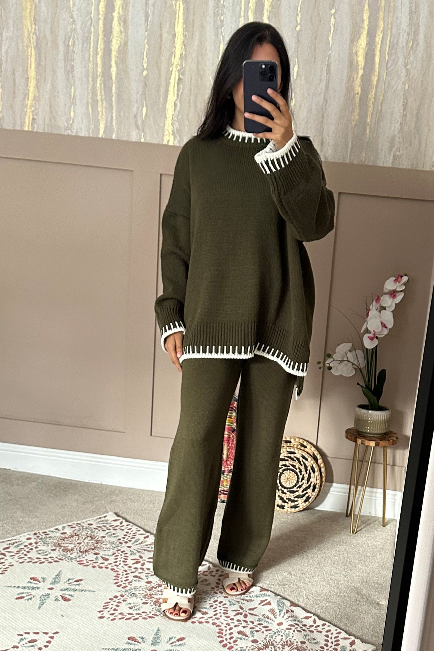 Lola Co-ord - Khaki