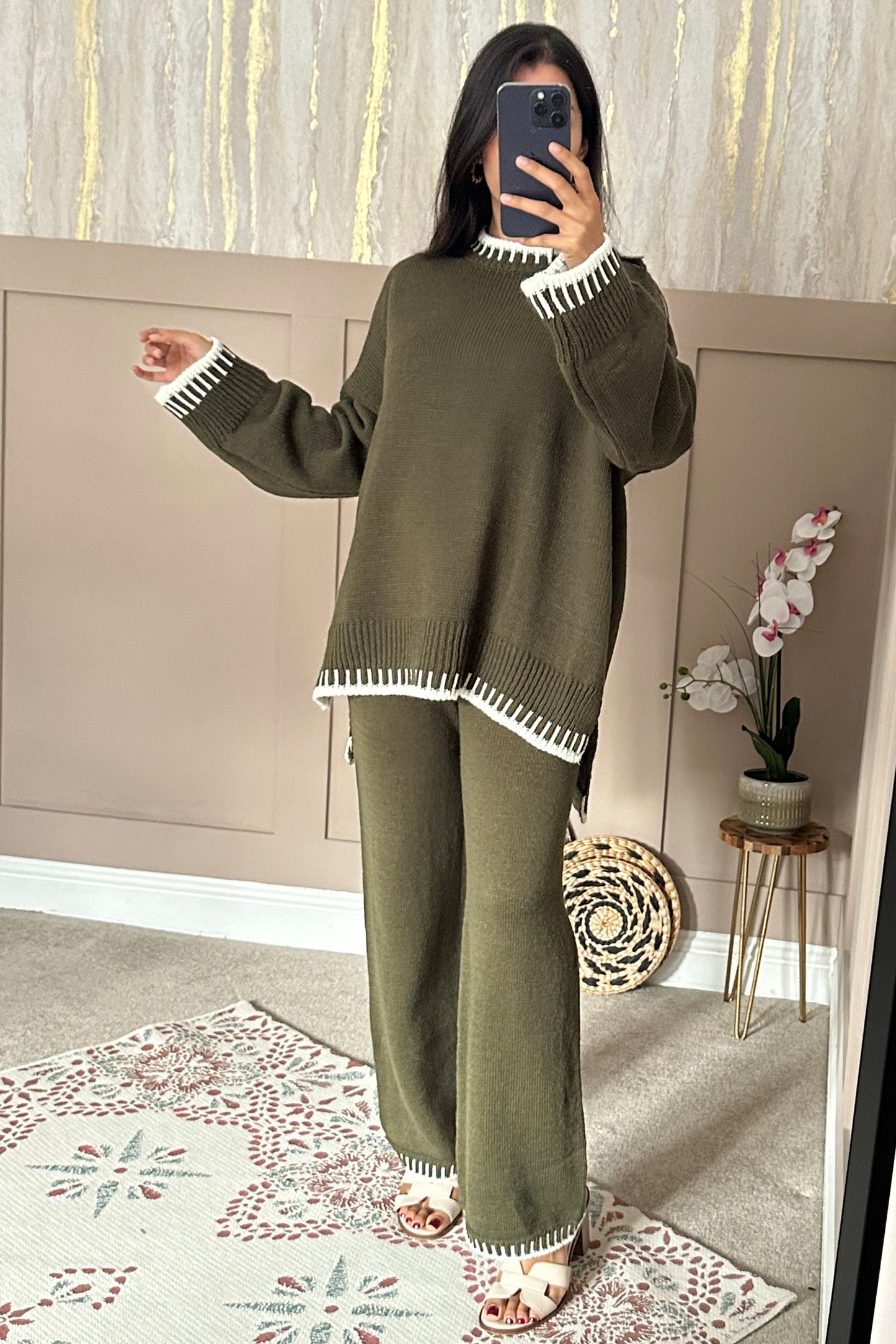 Lola Co-ord - Khaki