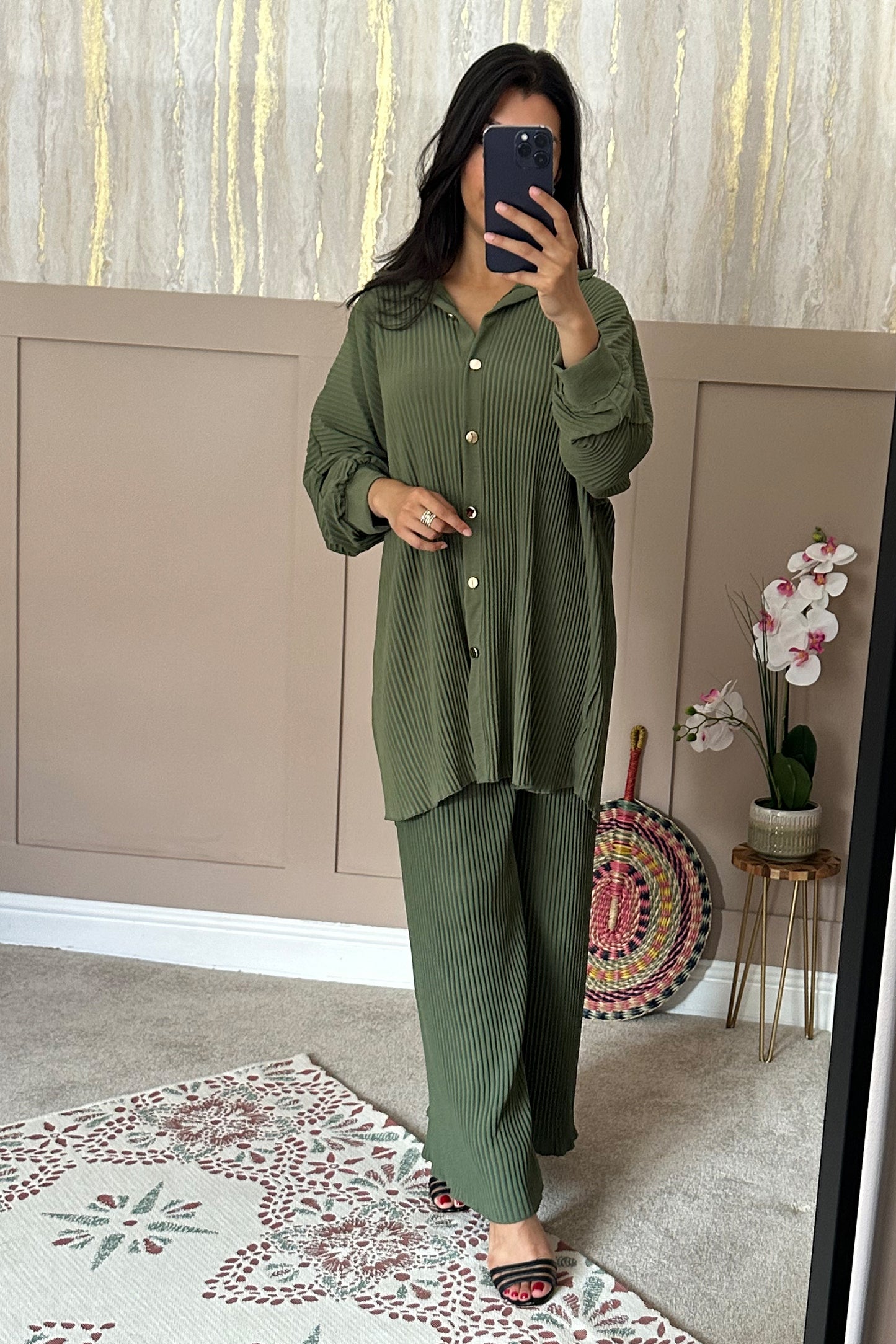 Dina Co-ord - Khaki