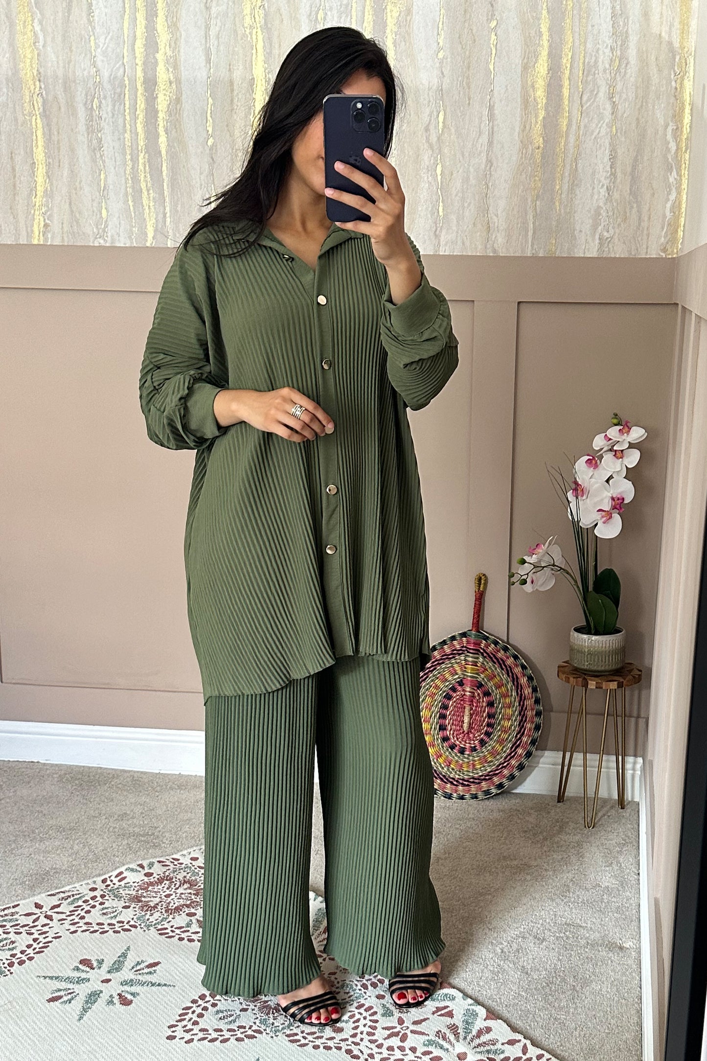 Dina Co-ord - Khaki