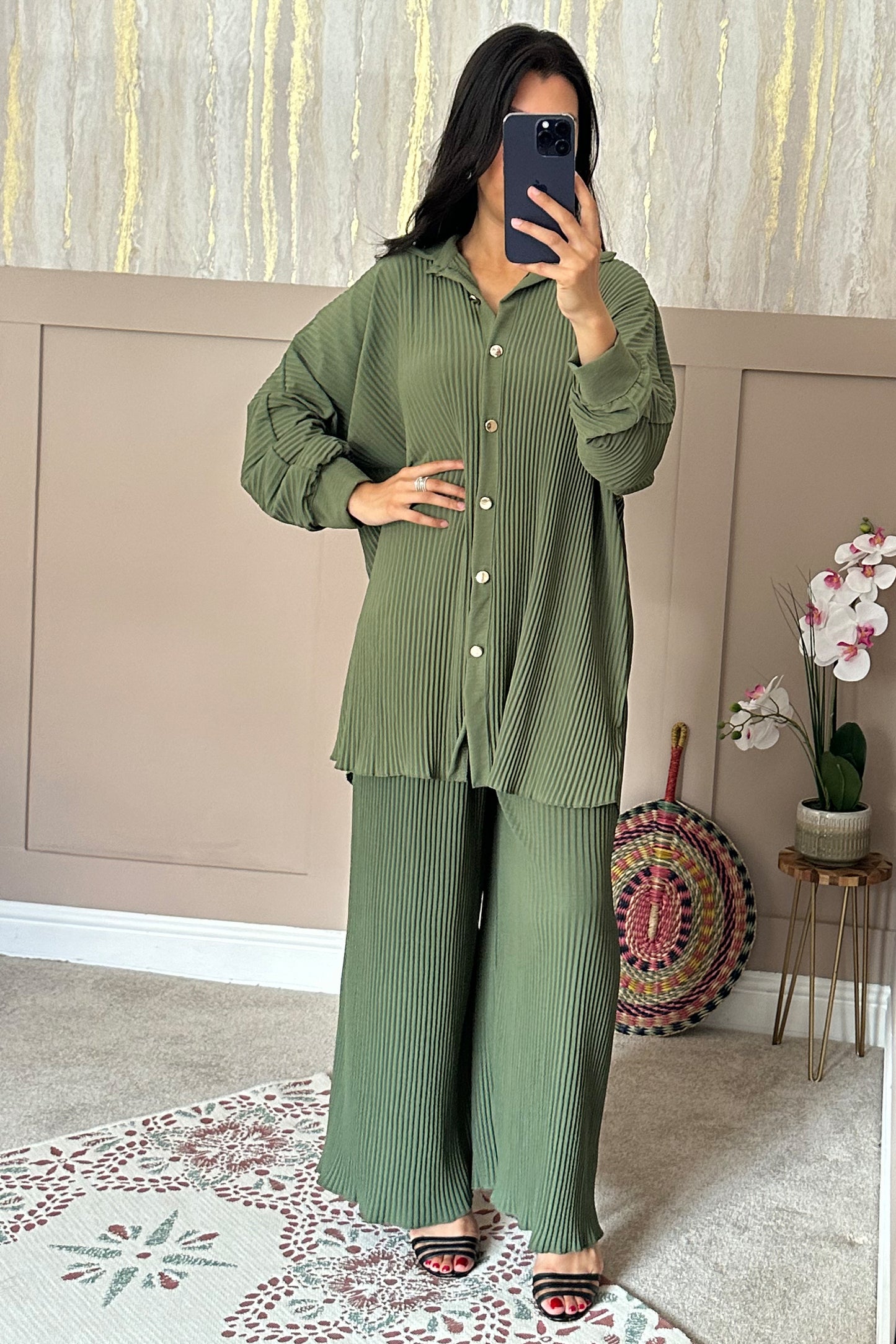 Dina Co-ord - Khaki