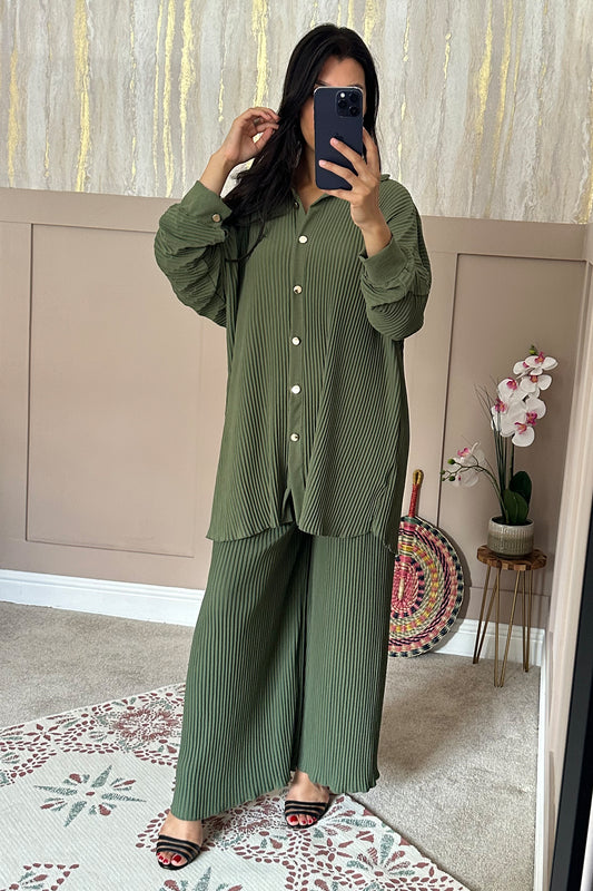 Dina Co-ord - Khaki