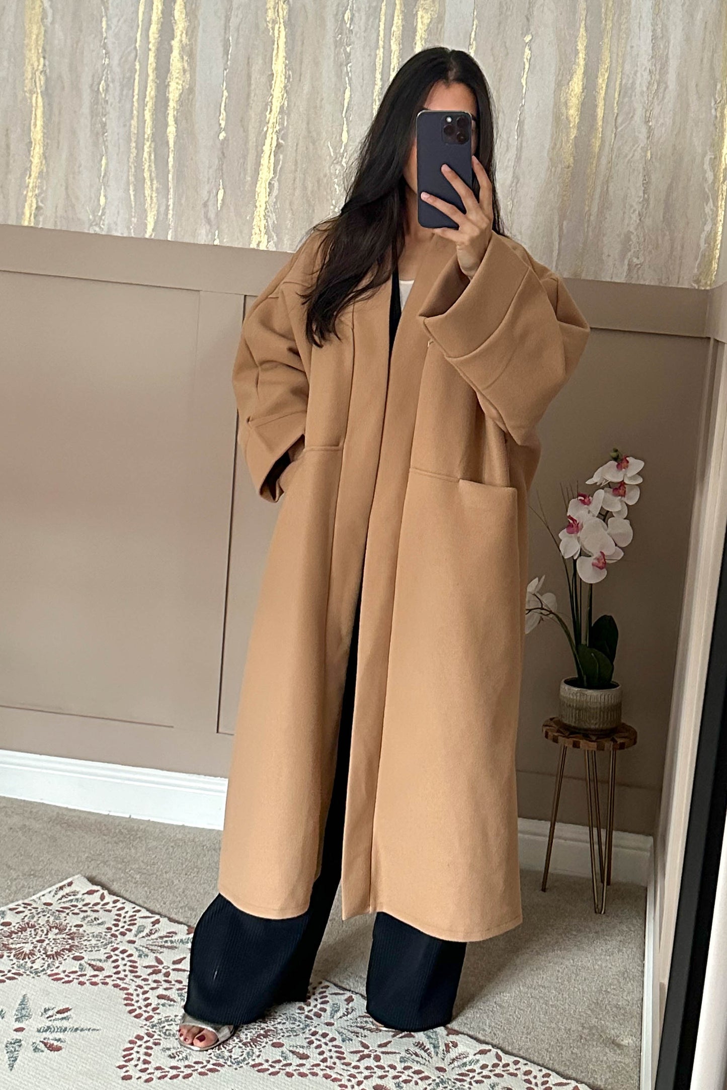 Millie Oversized Jacket - Sand