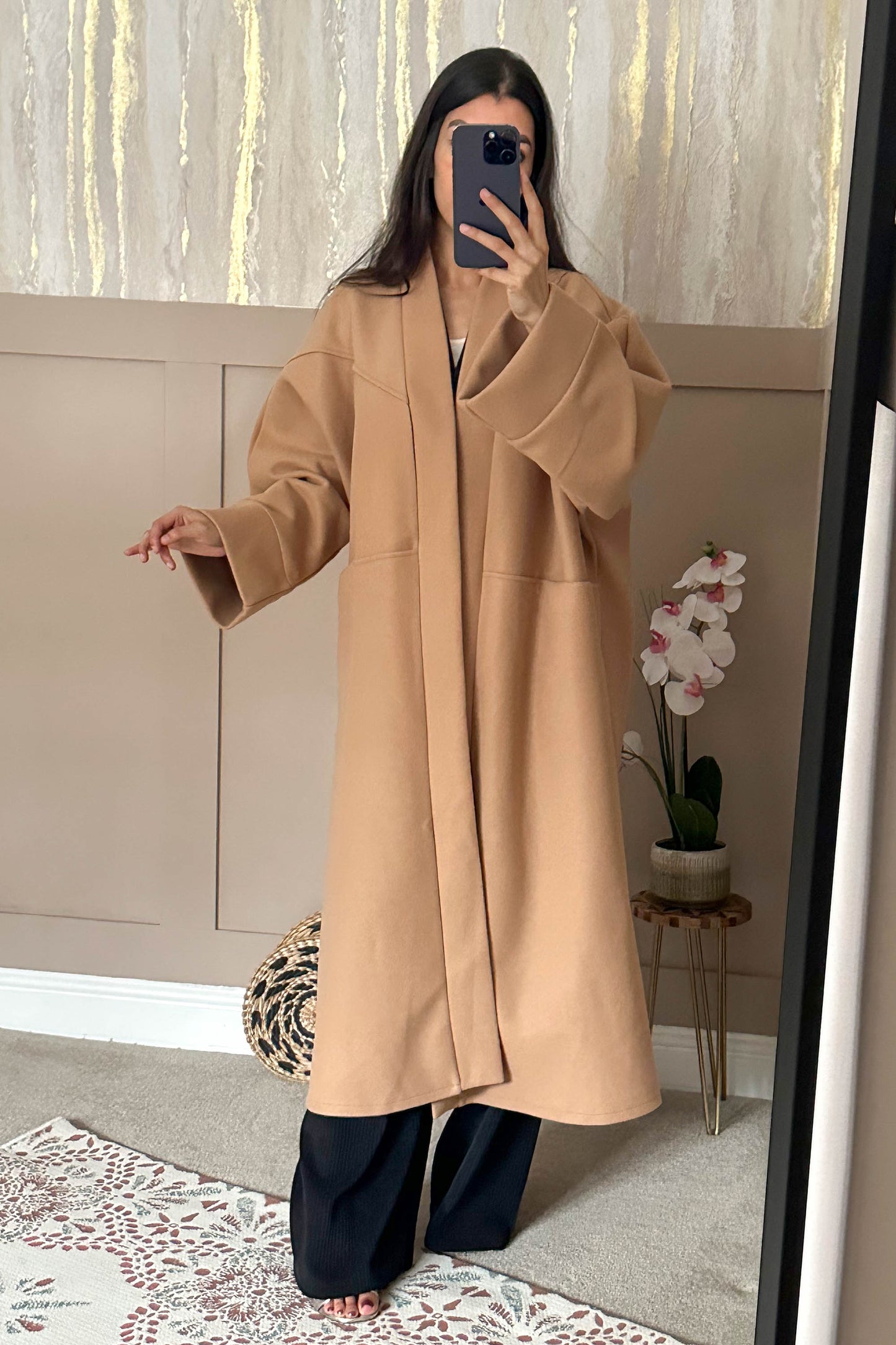 Millie Oversized Jacket - Sand