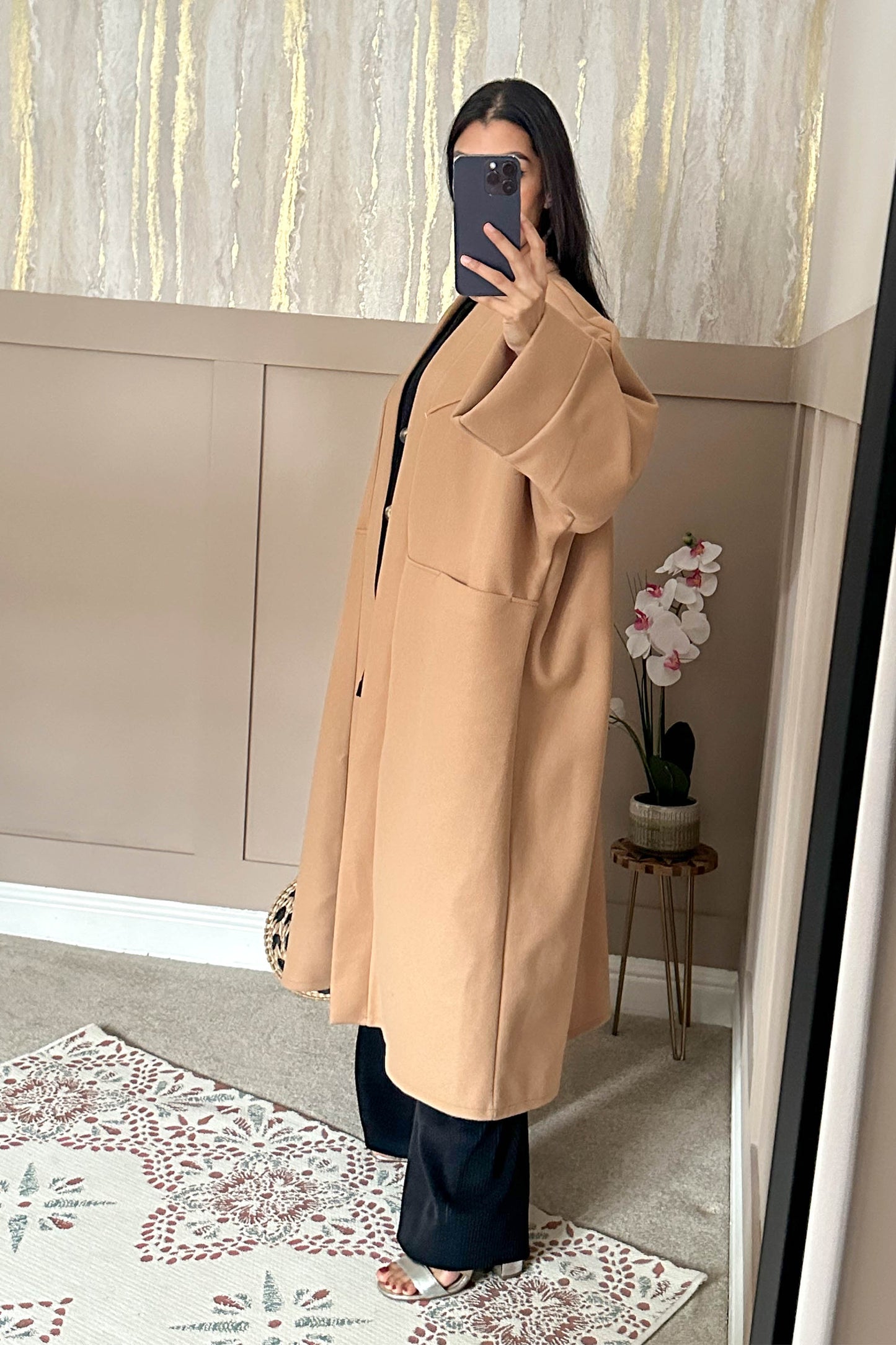 Millie Oversized Jacket - Sand