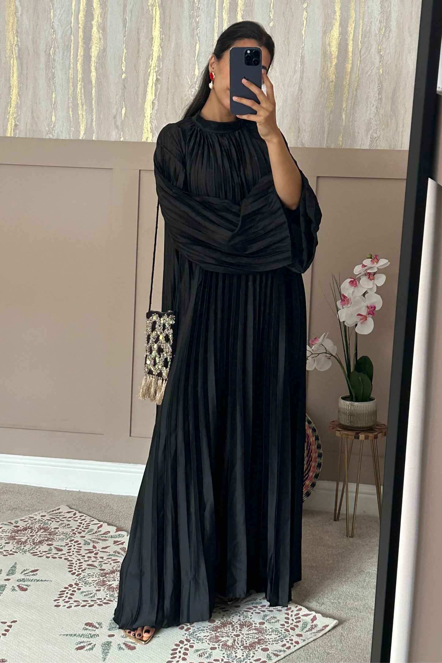 Angeline Maxi Dress - Black